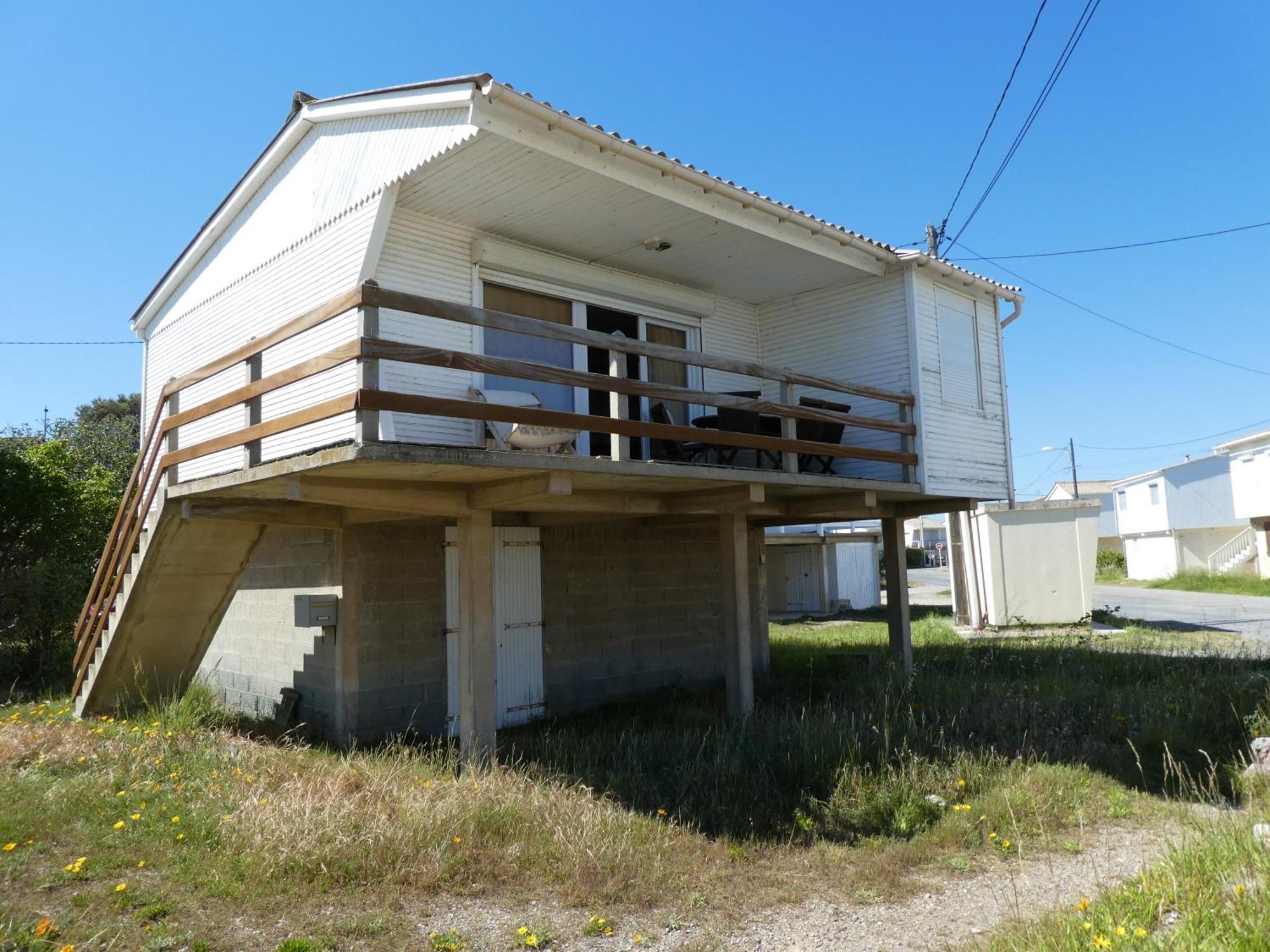 Un Chalet En Bois A La Plage Gruissan Luaran gambar